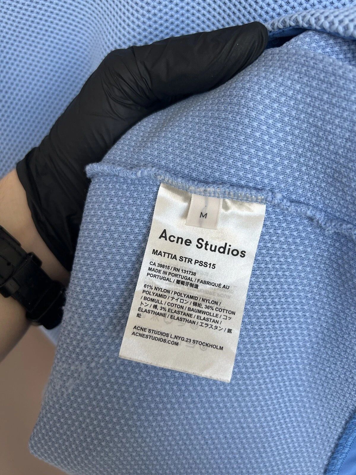 Acne Studios Acne Studios Mattia STR Knitted T-Shirt Womens Size M Size M / US 6-8 / IT 42-44 - 10 Thumbnail
