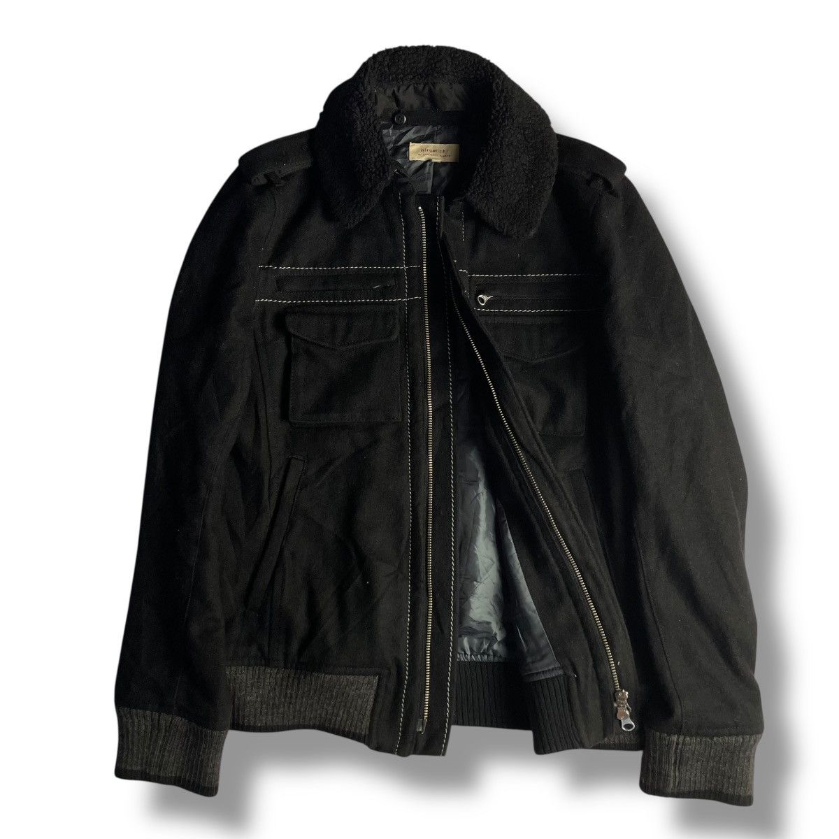 Japanese Brand HIROMICHI NAKANO WOOL M65 FIELD JACKET Size US M / EU 48-50 / 2 - 3 Thumbnail