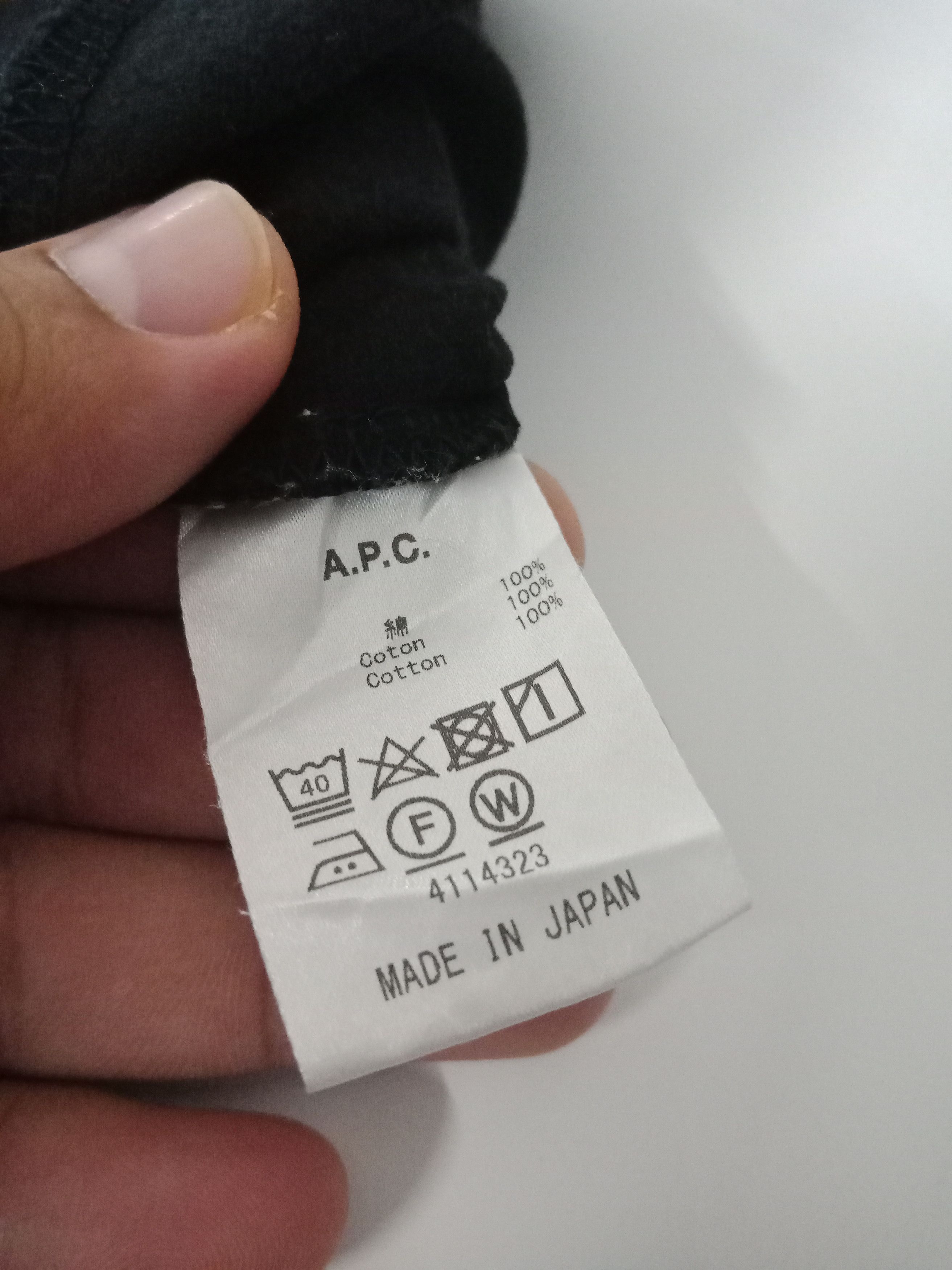 A.P.C. A.P.C. Rue Madame Paris #B Size US M / EU 48-50 / 2 - 5 Thumbnail