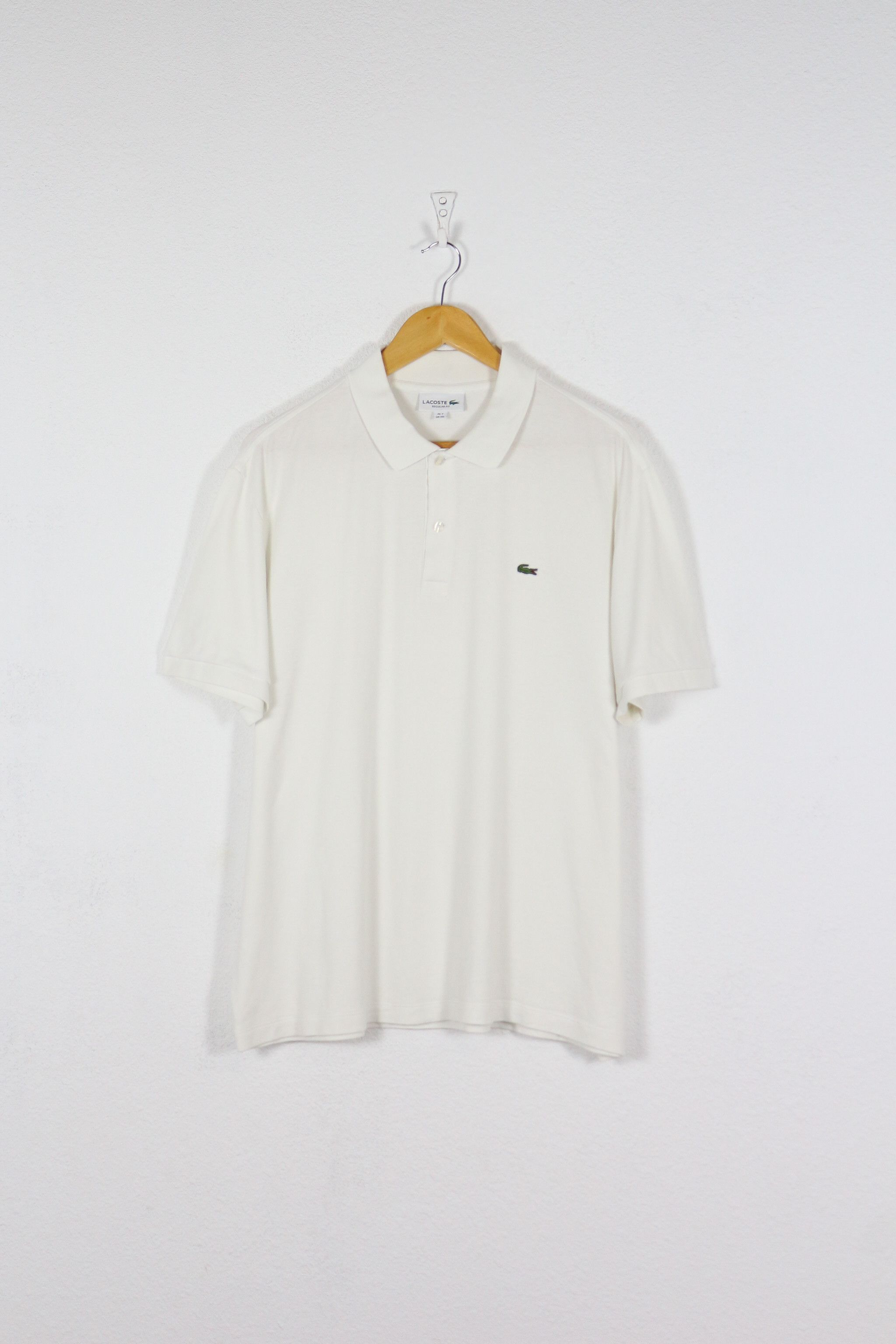 Lacoste × Vintage Lacoste Croc Logo Applique Polo Shirt XL/XXL Size US XL / EU 56 / 4 - 1 Thumbnail