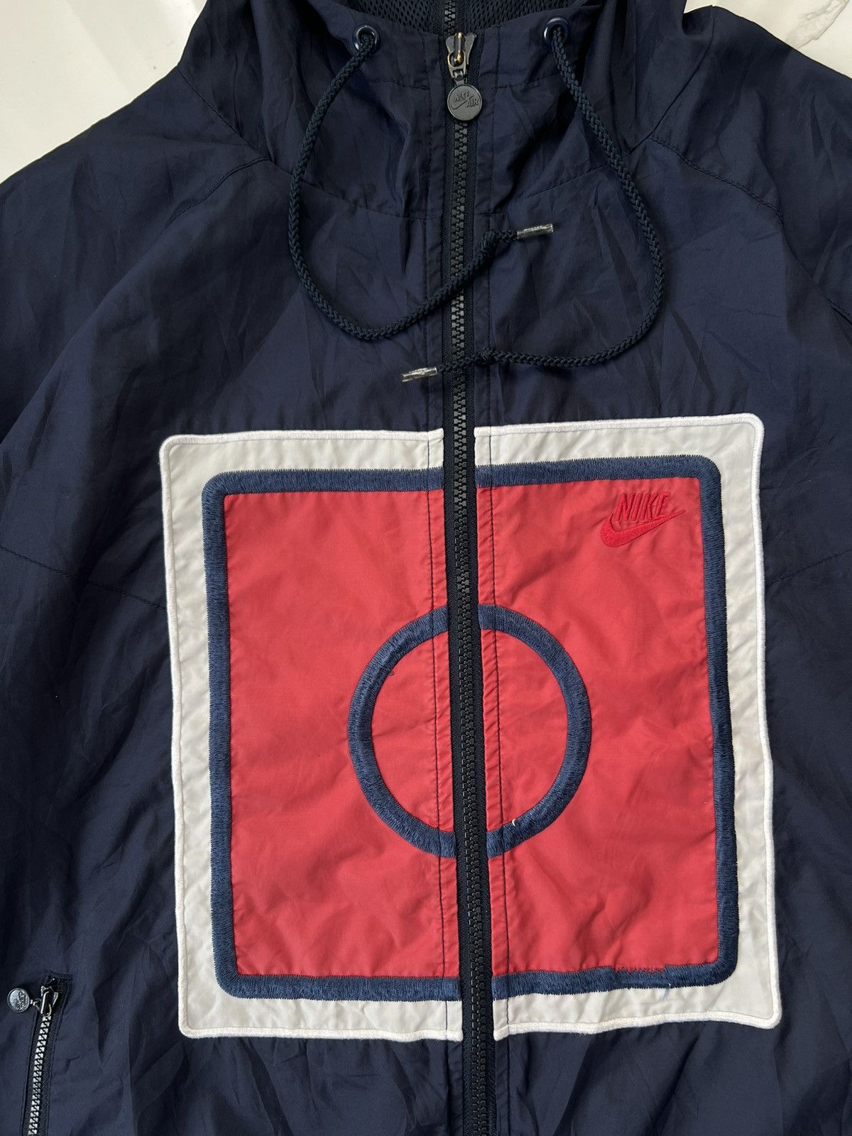 Nike × Vintage 90’s RARE FULL ZIP NIKE TRACK JACKET Y2K SWOOSH LOGO Size US M / EU 48-50 / 2 - 6 Thumbnail