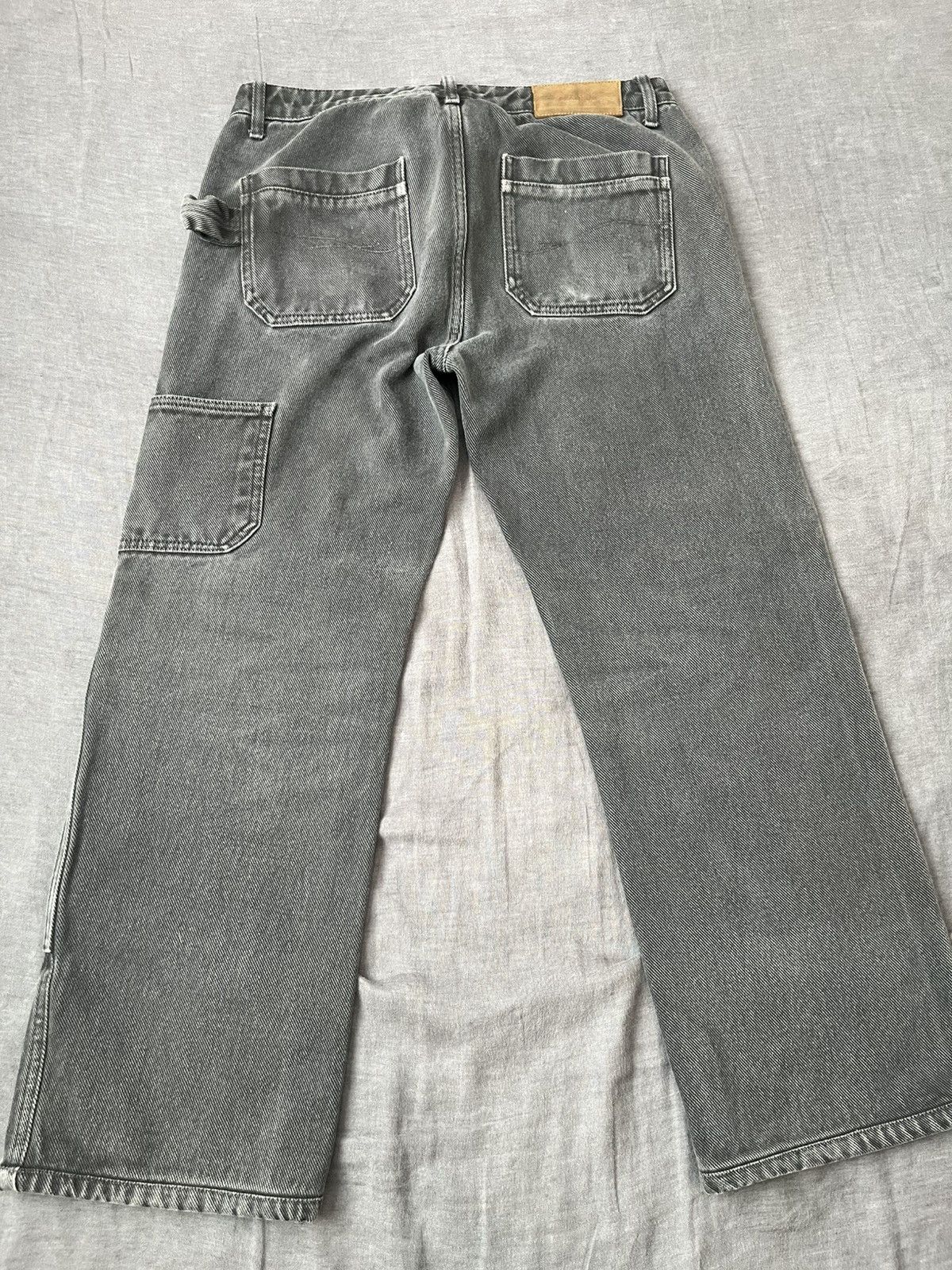 Other Flâneur Black Carpenter Straight Jeans Size US 32 / EU 48 - 7 Thumbnail