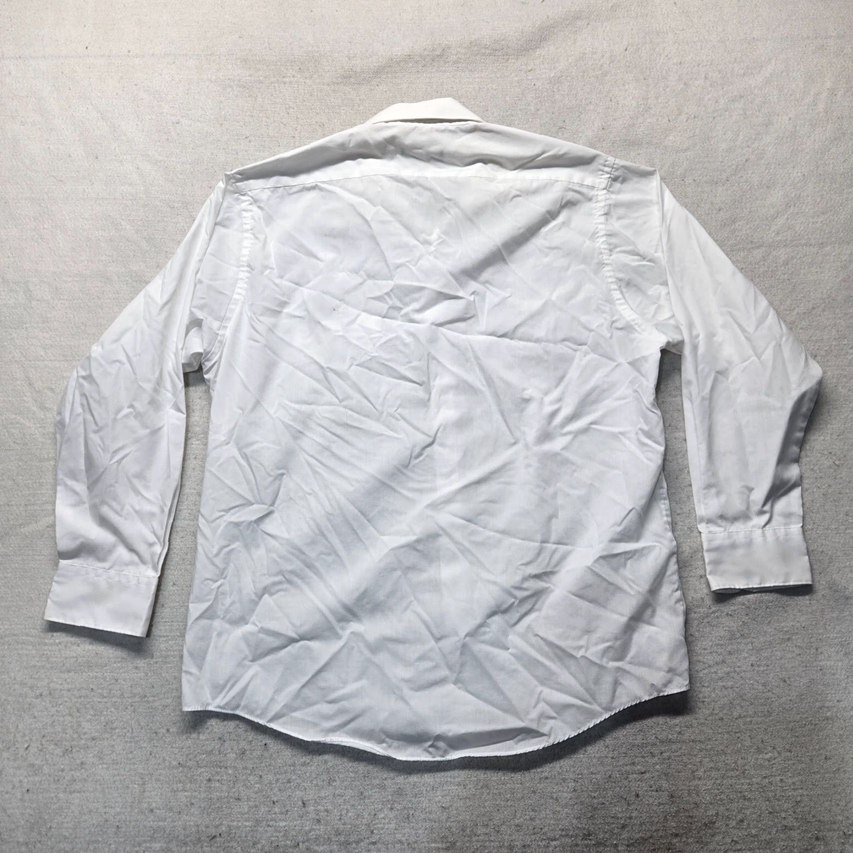 Vintage Wentworth Shirt Button-Up Adult Men's 16.5 White Long Sleeve Casual 16.5 32/33 Size US XL / EU 56 / 4 - 7 Thumbnail