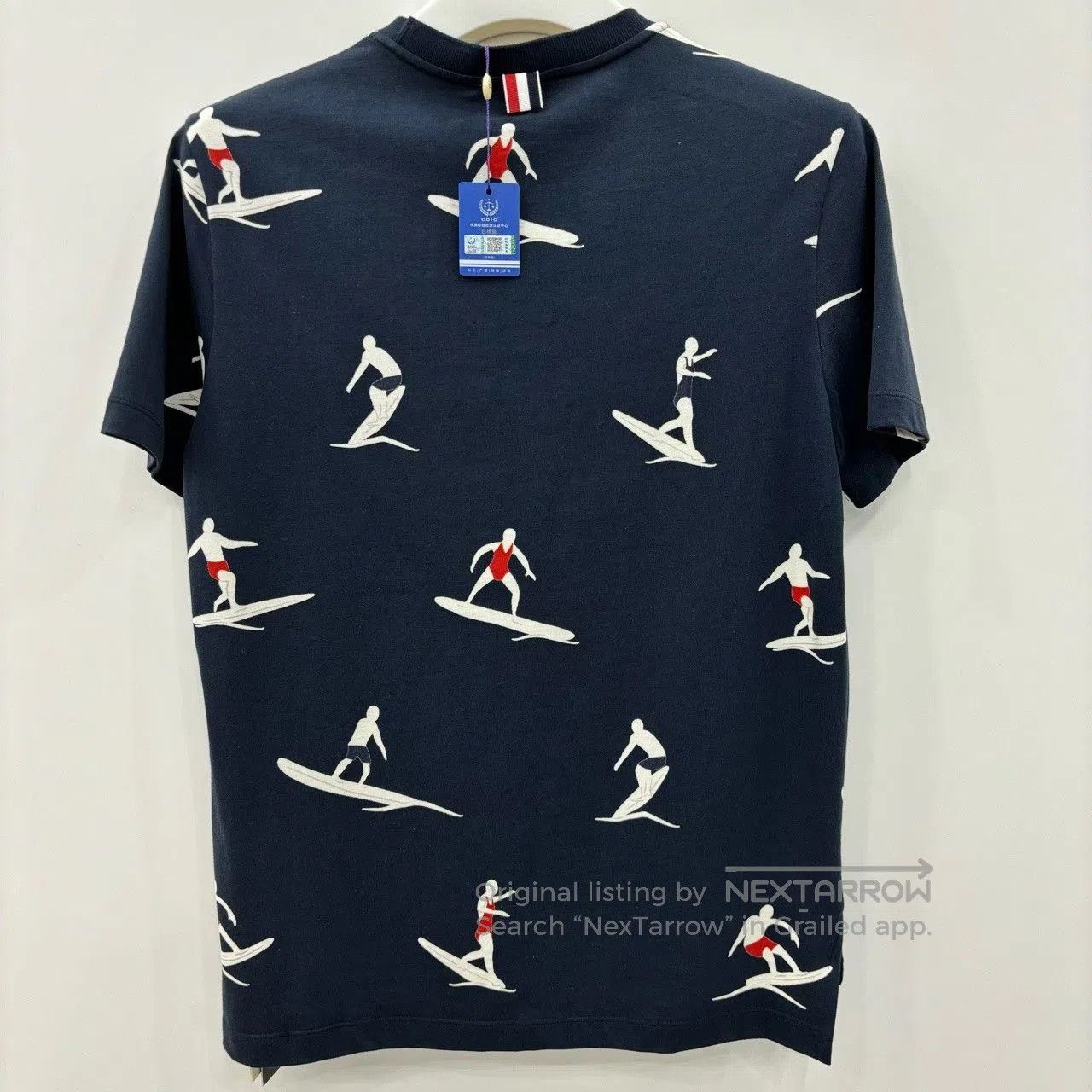 Thom Browne Thom Browne Surfer Print Crewneck Tee. Size US S / EU 44-46 / 1 - 2 Thumbnail