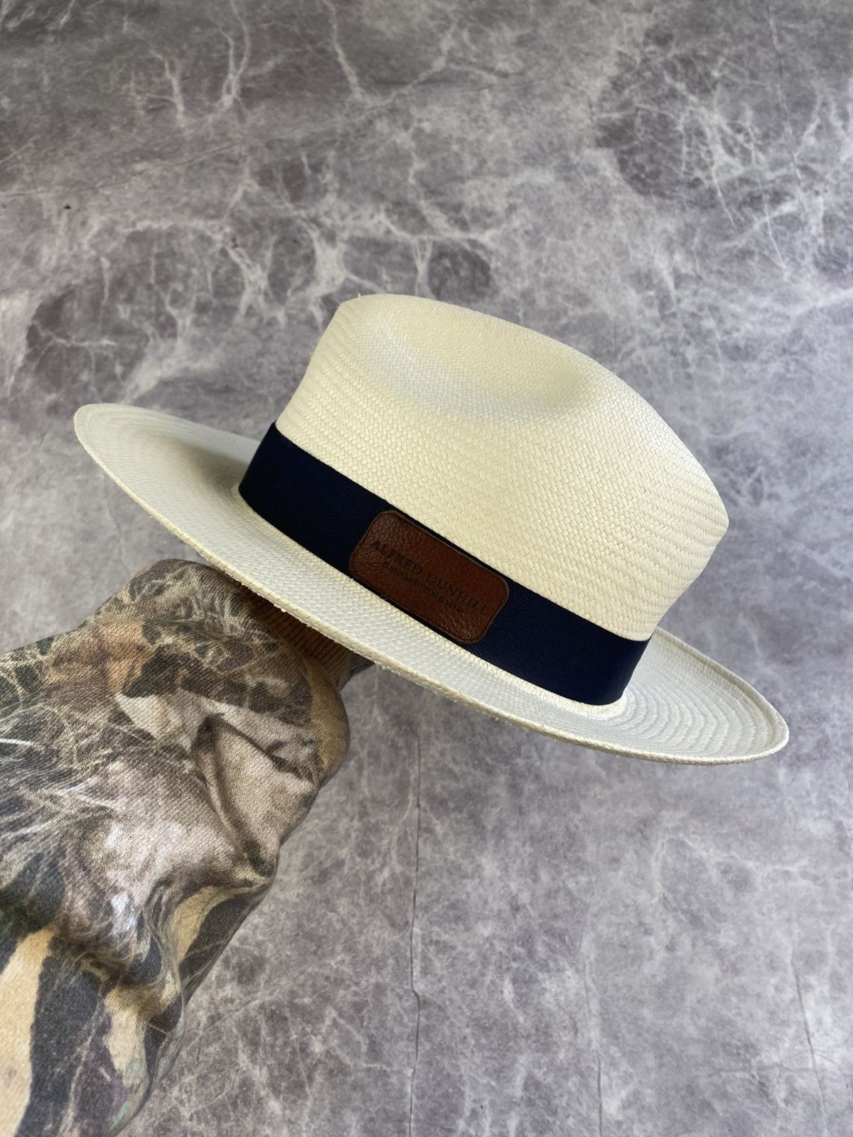Alfred Dunhill Alfred Dunhill Genuine Panama Hat Championship Hand Woven Size ONE SIZE - 1 Thumbnail