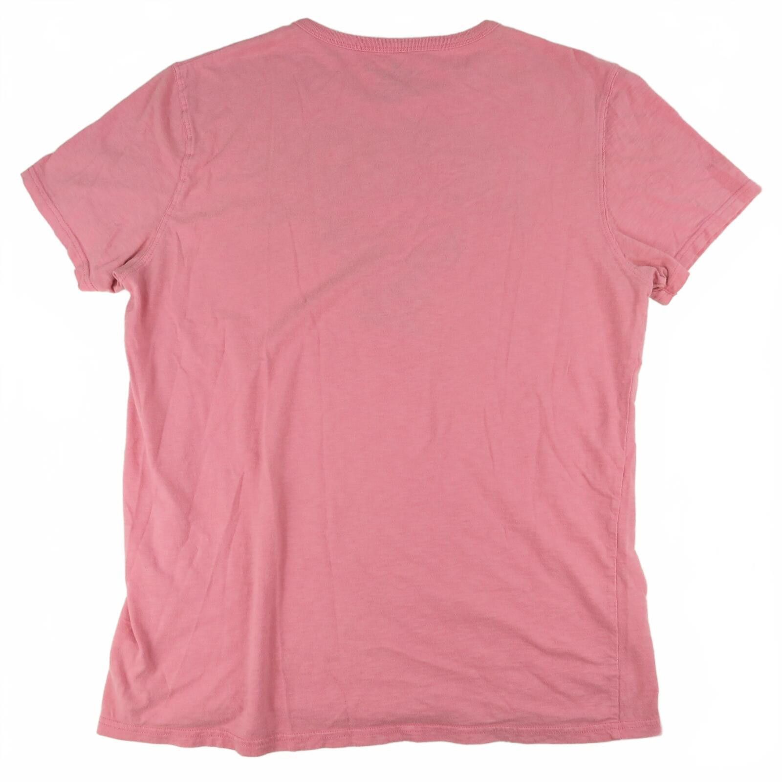 American Eagle Outfitters American Eagle Pink Graphic T-Shirt with Eagle Patch Mens L Size US L / EU 52-54 / 3 - 2 Thumbnail