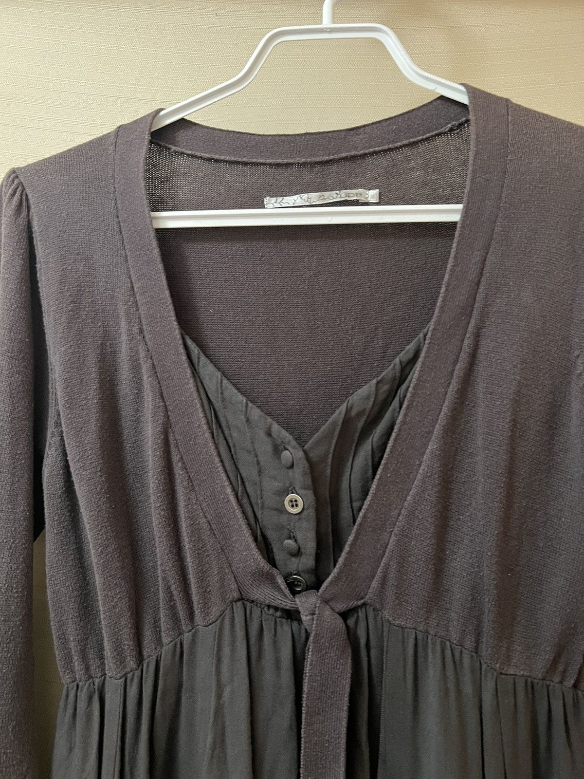 Other DDP grey dress size medium tie front and back Size M / US 6-8 / IT 42-44 - 4 Thumbnail
