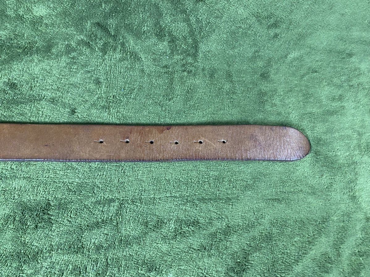 Hysteric Glamour Y2K leather brown belt hysteric glamour style Size 34 - 9 Thumbnail