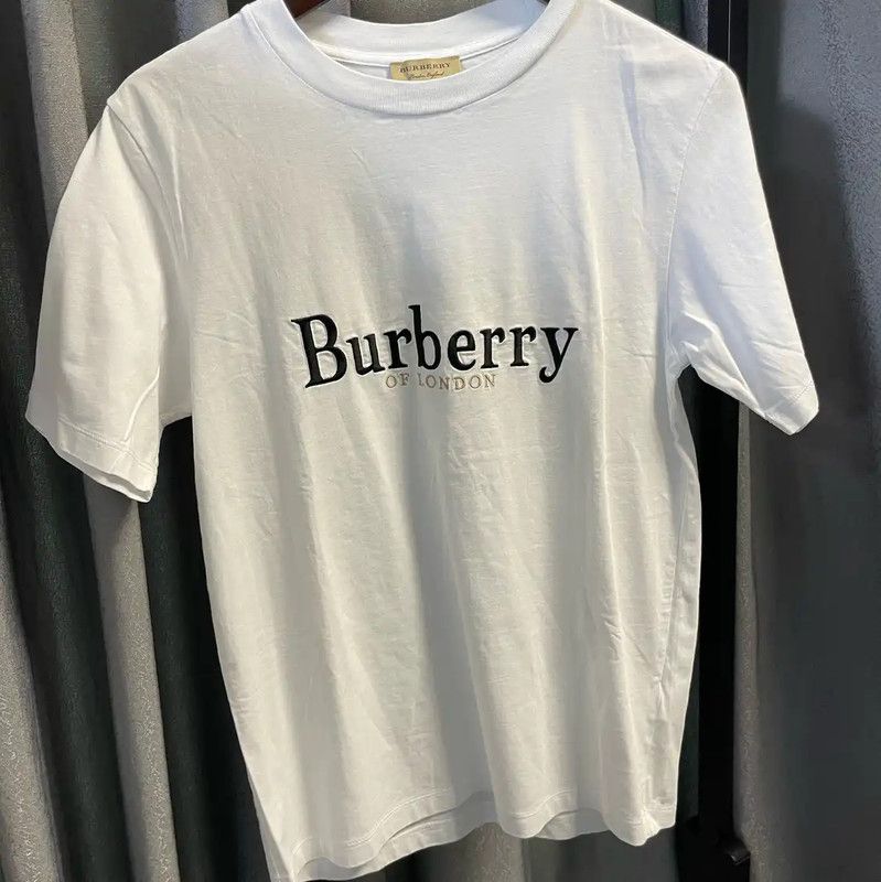 Burberry Burberry White Cotton Women's T-Shirt Size XXS / US 00 / IT 34 - 1 Thumbnail