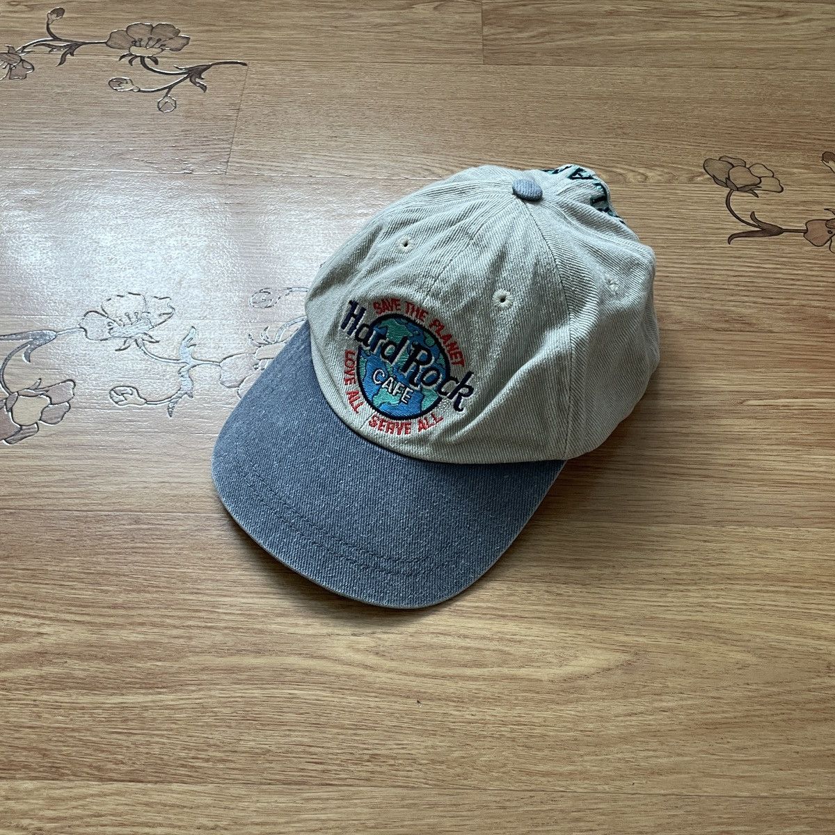 Hard Rock Cafe × Vintage Vintage Hard Rock Cafe Orlando Save The Planet Cap Size ONE SIZE - 1 Thumbnail