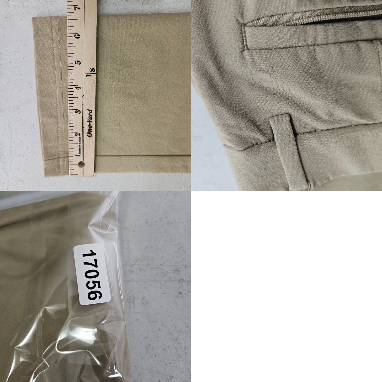 Vintage Bearbottom Pants Mens Medium 30 Khaki Tan Tour Performance Stretch Comfort Chino Slim Size US 31 - 9 Thumbnail