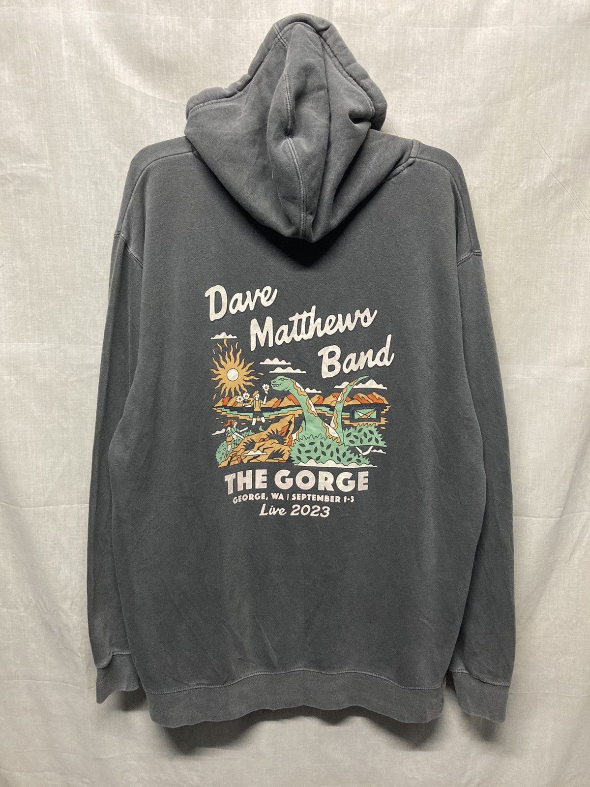 Band Tees Dave Matthews Band Oversized Pullover Hoodie Size US XL / EU 56 / 4 - 1 Thumbnail