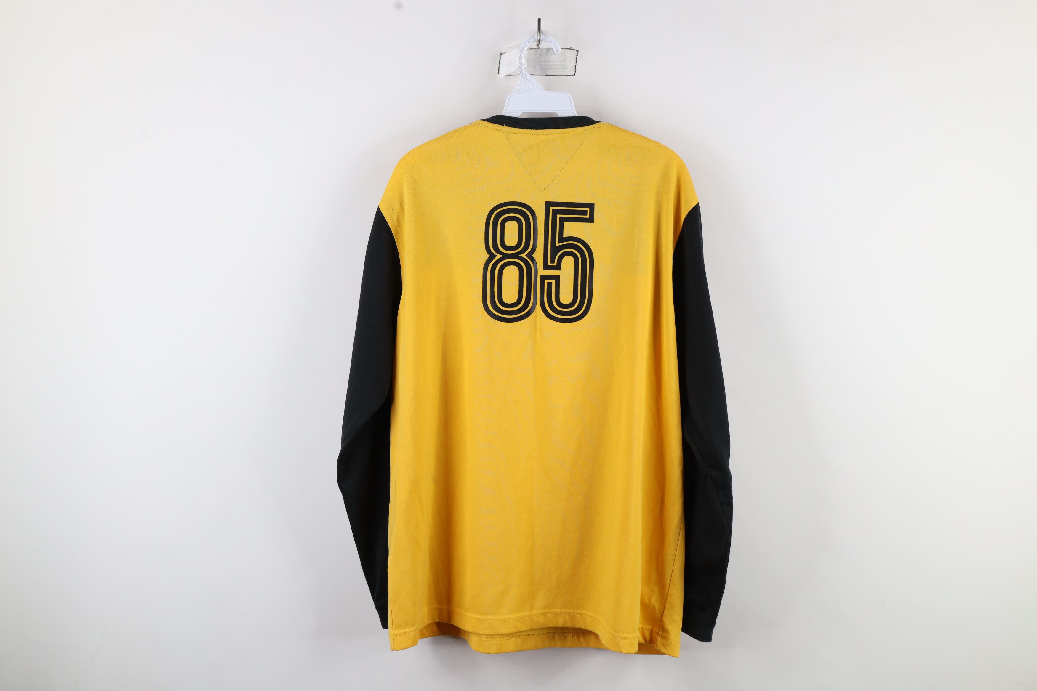 Tommy Hilfiger × Vintage Vintage 90s Tommy Hilfiger Goalkeeper Goalie Soccer Jersey Size US L / EU 52-54 / 3 - 12 Thumbnail