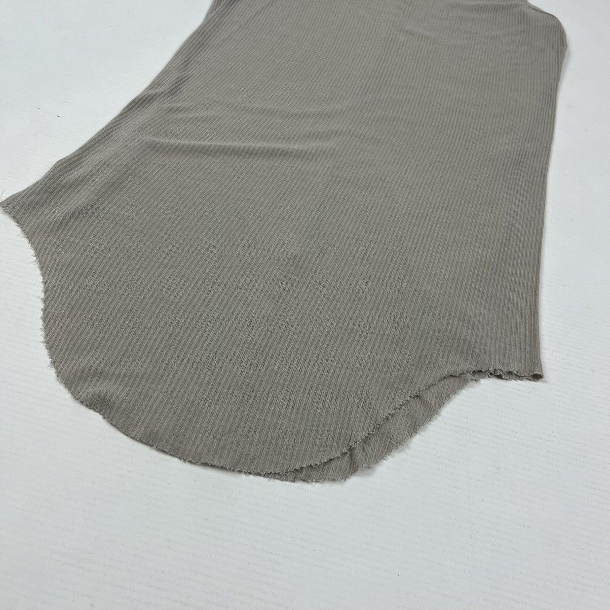 Rick Owens RICK OWENS FOREVER BASIC RIB TANK MINI RIB JERSEY Size M / US 6-8 / IT 42-44 - 5 Thumbnail
