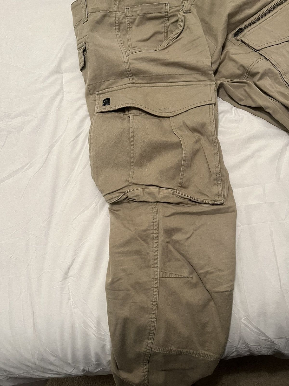 G-Star G-star RAW cargo khaki pants Size US 40 / EU 56 - 4 Thumbnail