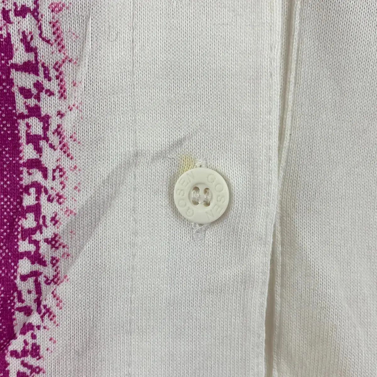 Vintage Vintage GOSEN JAPAN RACQUET Badminton Polo Tee Shirt Art Size L / US 10 / IT 46 - 4 Thumbnail