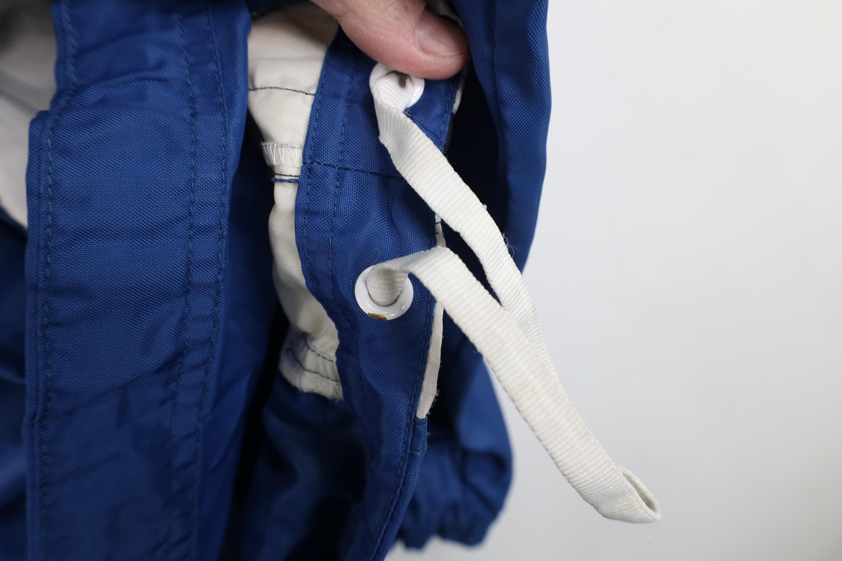 Nike Vintage 90s Nike Scott Mini Swoosh Anorak Windbreaker Jacket Size US L / EU 52-54 / 3 - 18 Thumbnail