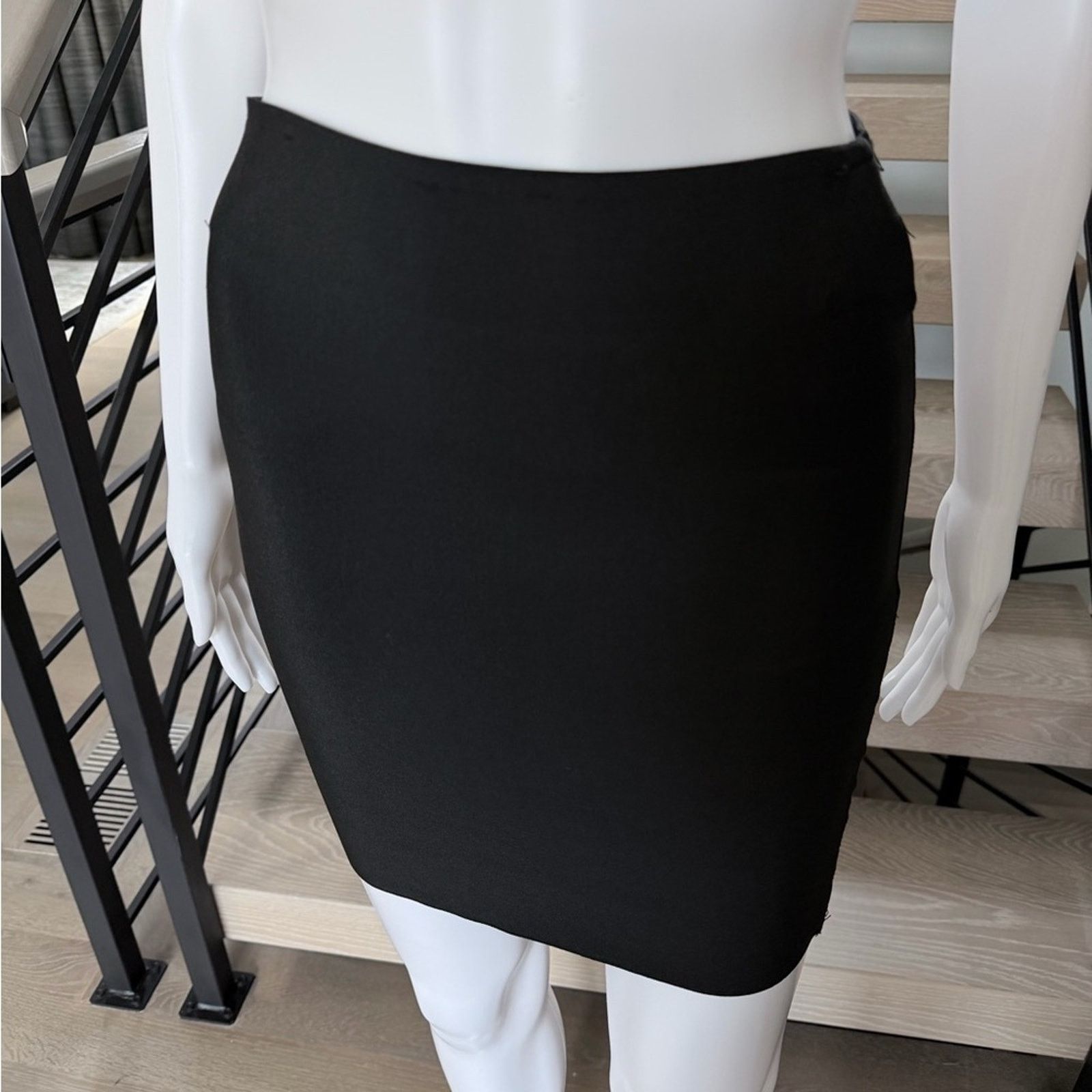 Other New Y2K Classic Black Bodycon Women's Skirt size XS Size 25" / US 0 / IT 36 - 2 Thumbnail
