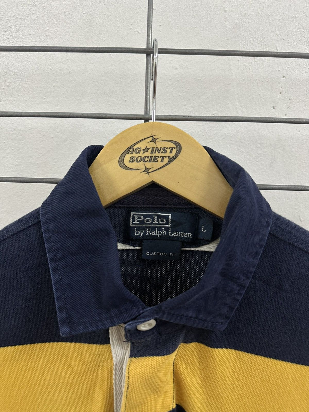 Polo Ralph Lauren Polo Ralph Lauren Striped Big Logo Rugby Polo Shirt Size US M / EU 48-50 / 2 - 8 Thumbnail