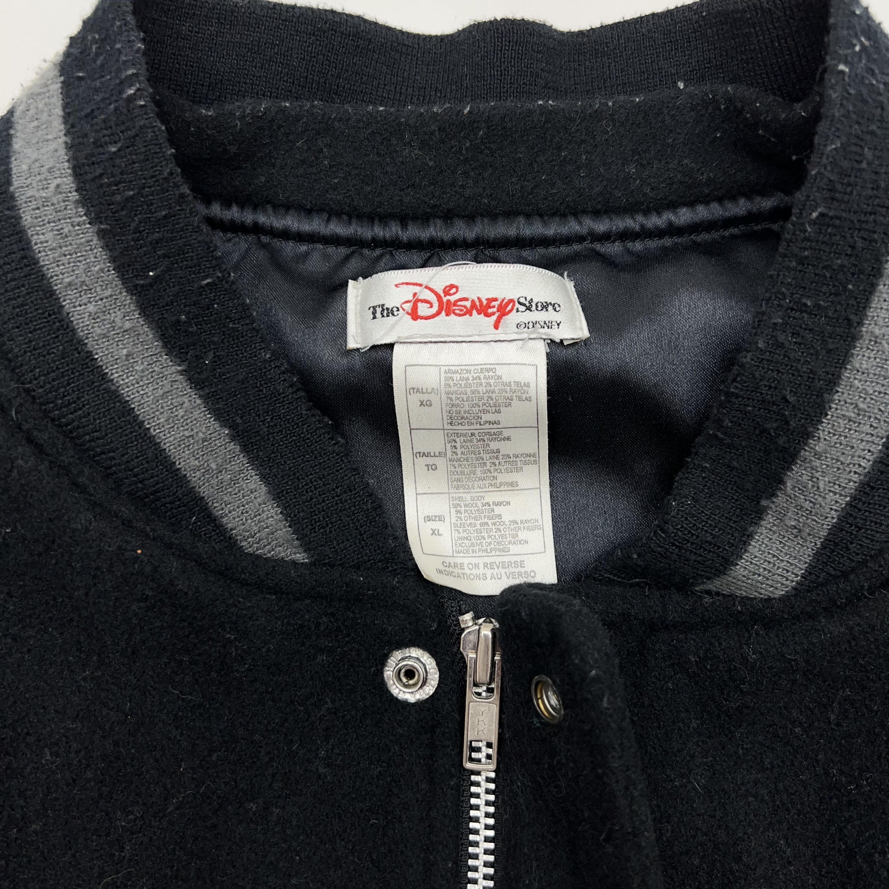 Disney × Mickey Mouse × Vintage Vintage Mickey Mouse Varsity Jacket Size US XL / EU 56 / 4 - 13 Thumbnail