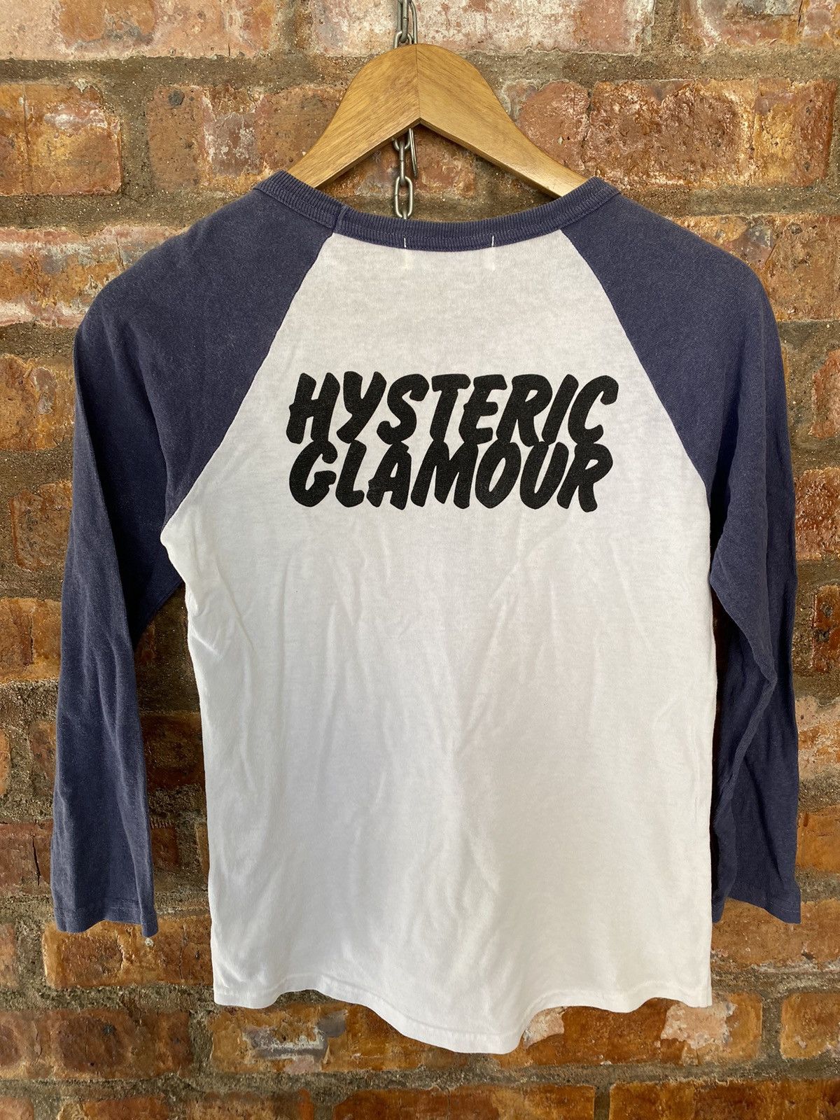 Hysteric Glamour SS1997 Hysteric Tornado eye spellout 3/4/ sleeve Size XS / US 0-2 / IT 36-38 - 7 Thumbnail