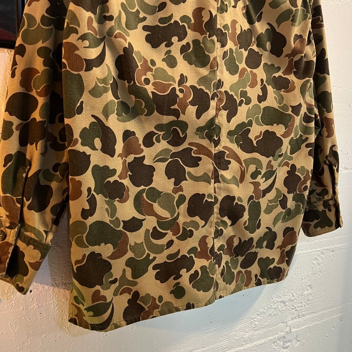 Vintage True Vintage 60's/70's Frogskin/Duck Camo Field Jacket Shirt Size US L / EU 52-54 / 3 - 8 Thumbnail
