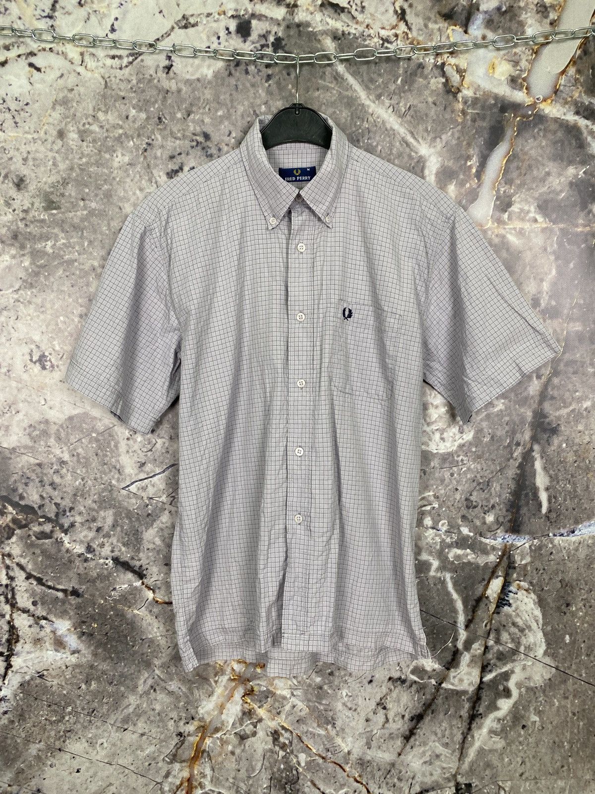 Fred Perry × Vintage Men’s Fred Perry Shirt Button Up Streetwear Size Medium Size US M / EU 48-50 / 2 - 1 Thumbnail
