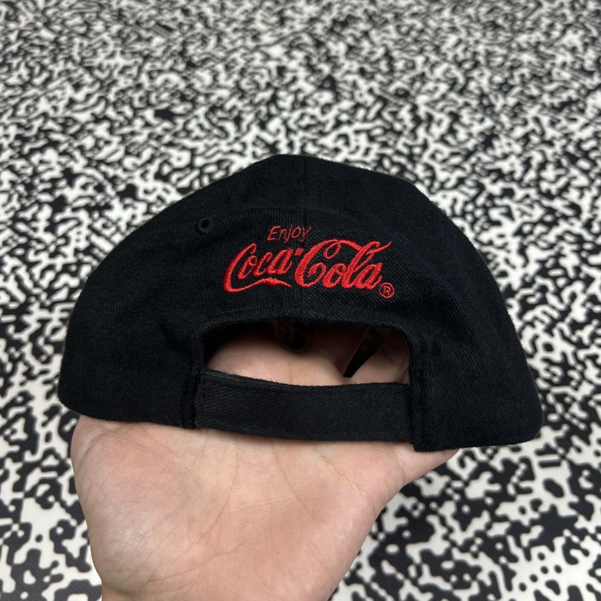 Coca Cola Vintage Y2K Coca Cola Enjoy Retro Style Cap Hat Size ONE SIZE - 5 Thumbnail