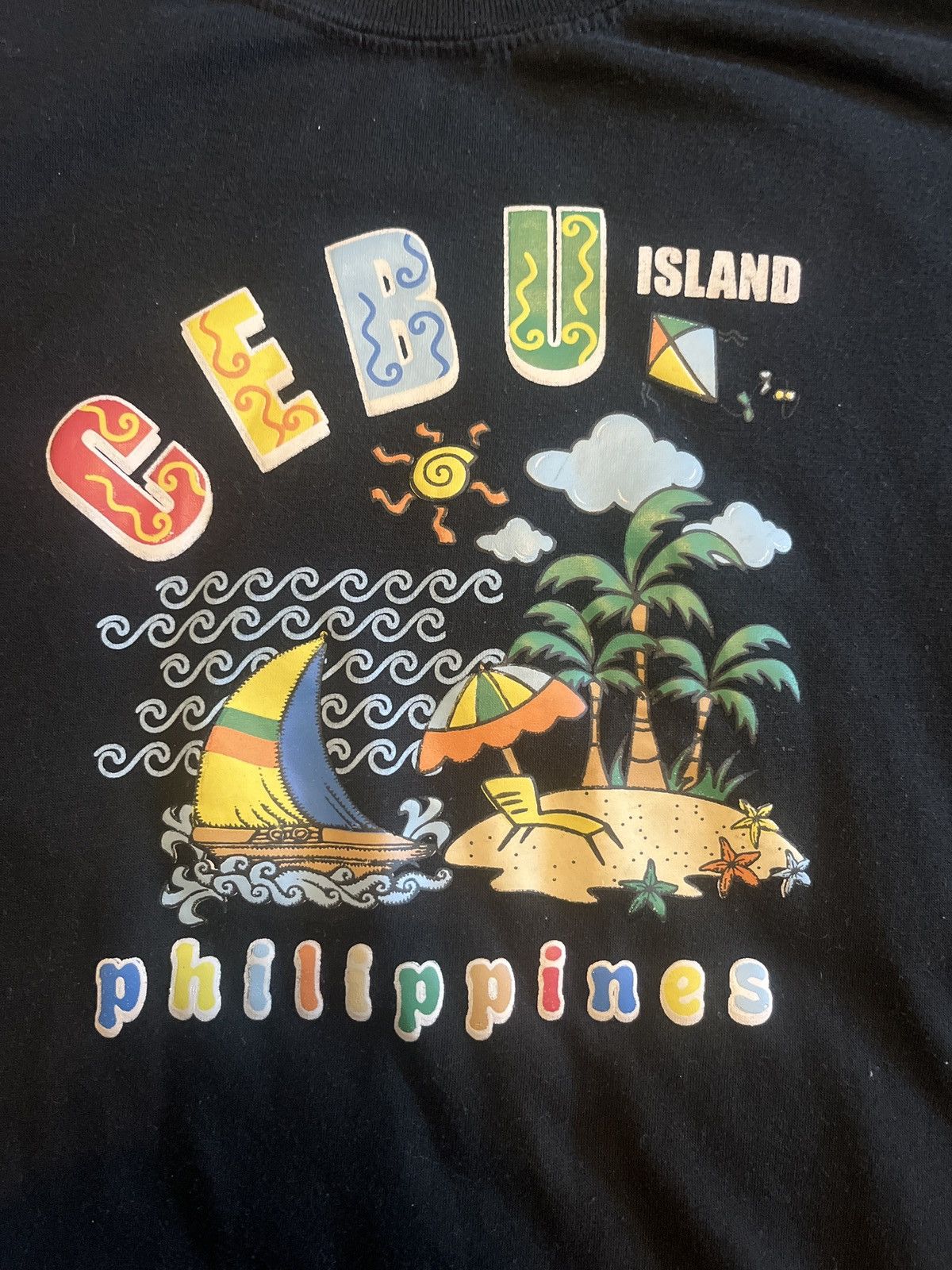 Vintage Vibtage Pinoy Cebu island, Philippines tee Size US M / EU 48-50 / 2 - 2 Thumbnail