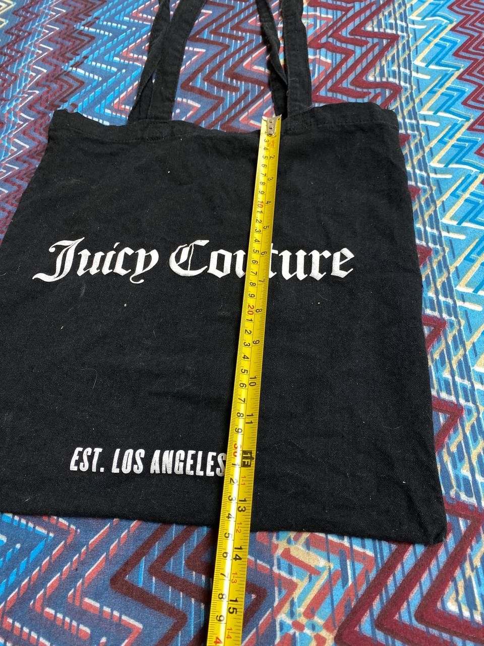Juicy Couture Bags Juice Couture black big logo streetwear Y2K VIntage Size ONE SIZE - 13 Thumbnail
