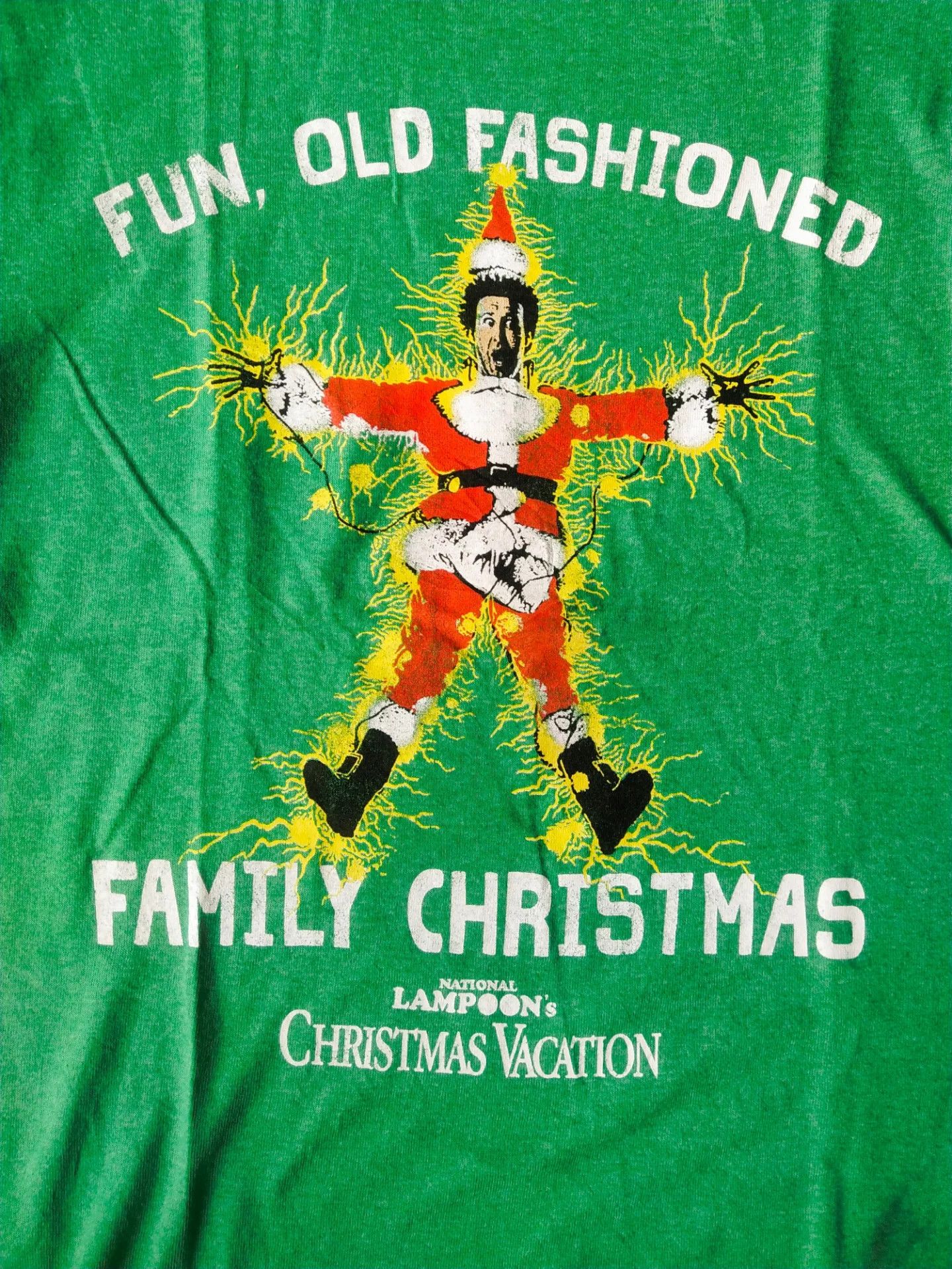 Vintage National Lampoon's Christmas Vacation Big Print Movie Tee Size US M / EU 48-50 / 2 - 2 Thumbnail