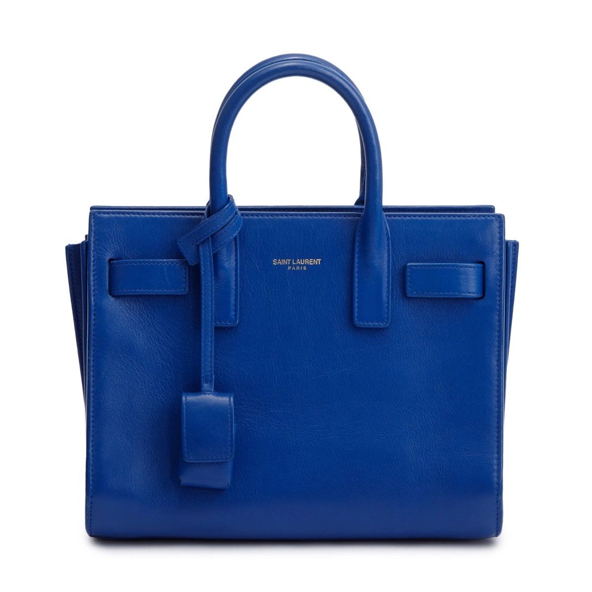 Saint Laurent Paris SAINT LAURENT Blue Leather Bag Size ONE SIZE - 3 Thumbnail