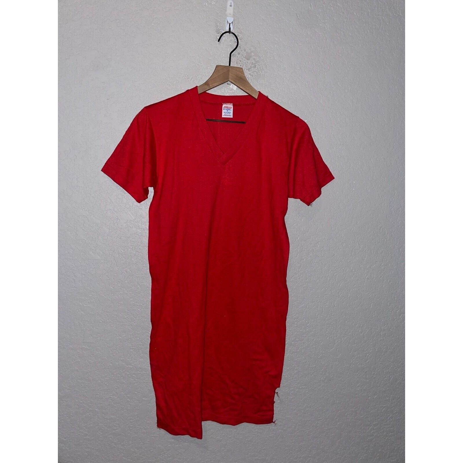 Jerzees Vintage Red Blank Sleep Shirt Jerzees By Russell 50/50 Size US M / EU 48-50 / 2 - 1 Thumbnail
