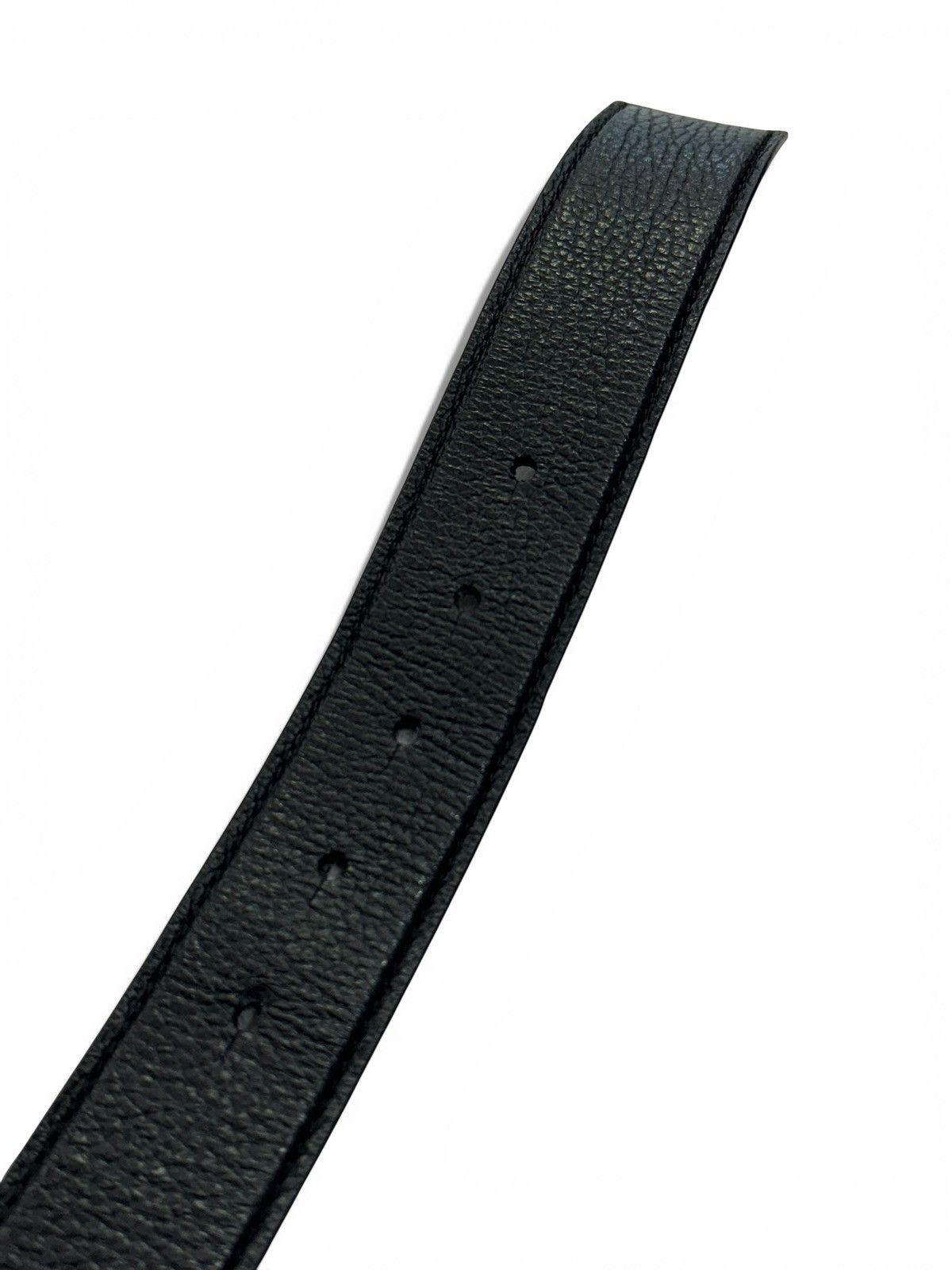 Amiri Mike Amiri Black Logo Belt Size 28 - 6 Thumbnail