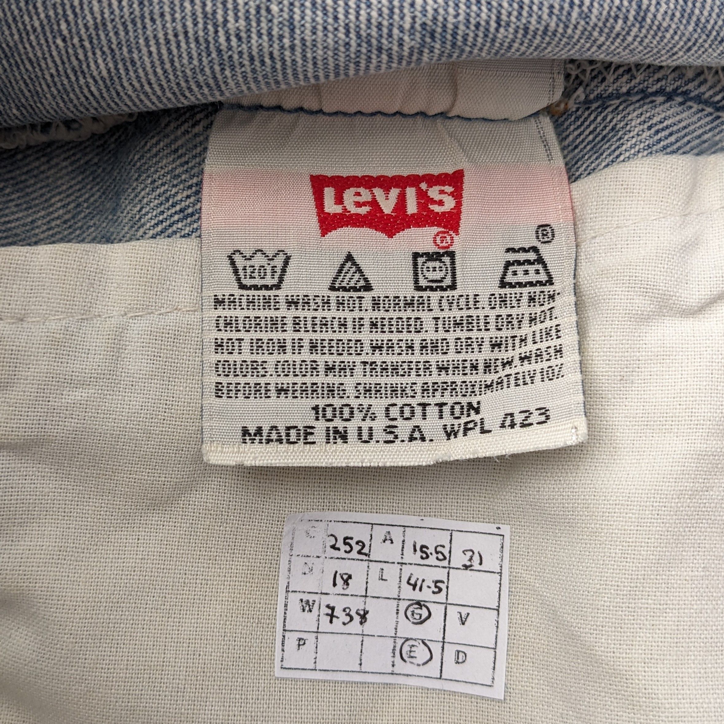 Levi's Vintage Clothing Vintage Levi's American Brand Denim Jeans Size US 31 - 11 Thumbnail