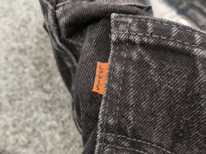 Levi's Vintage 90's Levis 615 fit Guide Faded Black Denim Jeans Size US 30 / EU 46 - 14 Thumbnail