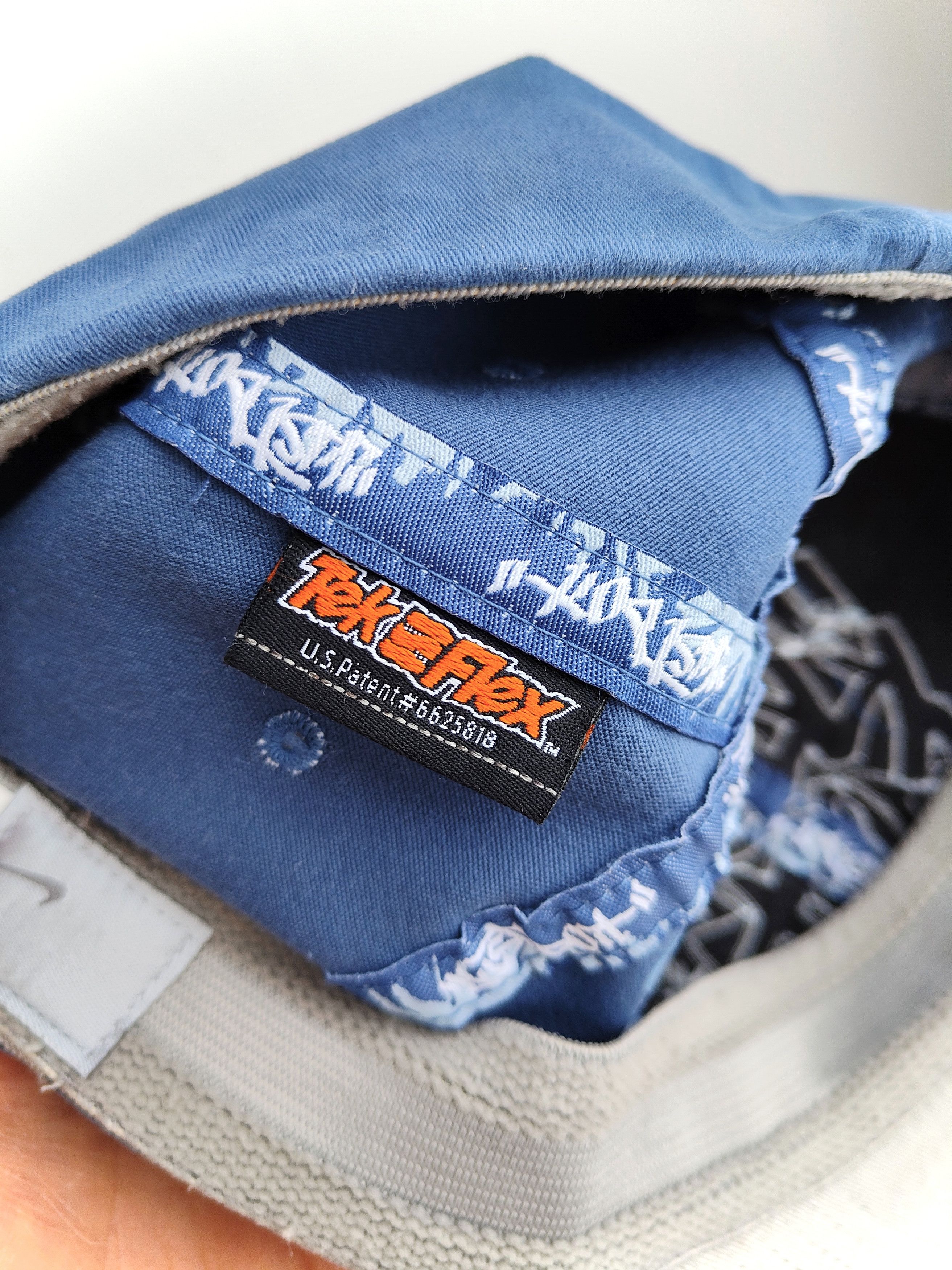 Nike Vintage Y2K Nike Air Cap Japanese Graffiti Hat Tec Flex Fit Size ONE SIZE - 11 Thumbnail