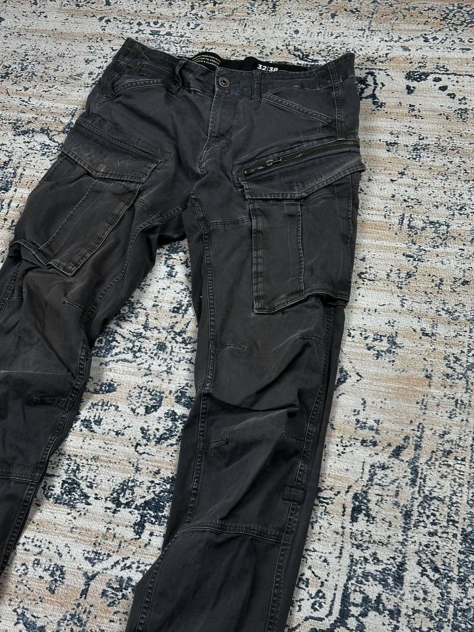 G-Star Vintage G Star Raw Arc Cargo Tapered Pants Faded Size US 32 / EU 48 - 2 Thumbnail