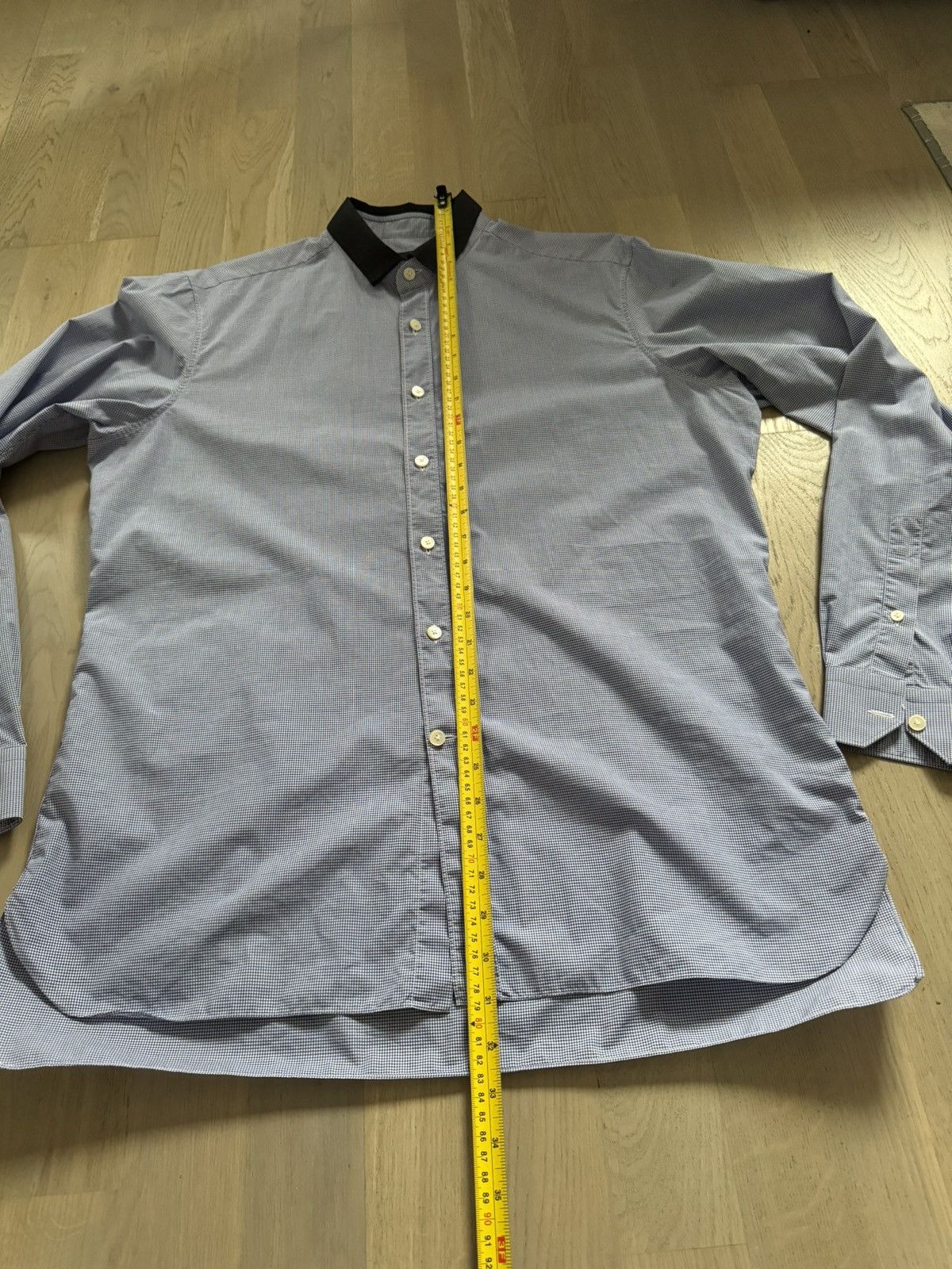 Lanvin LANVIN men shirt SEE REAL TAPE MEASUREMENTS IN PHOTOS Size US L / EU 52-54 / 3 - 5 Thumbnail
