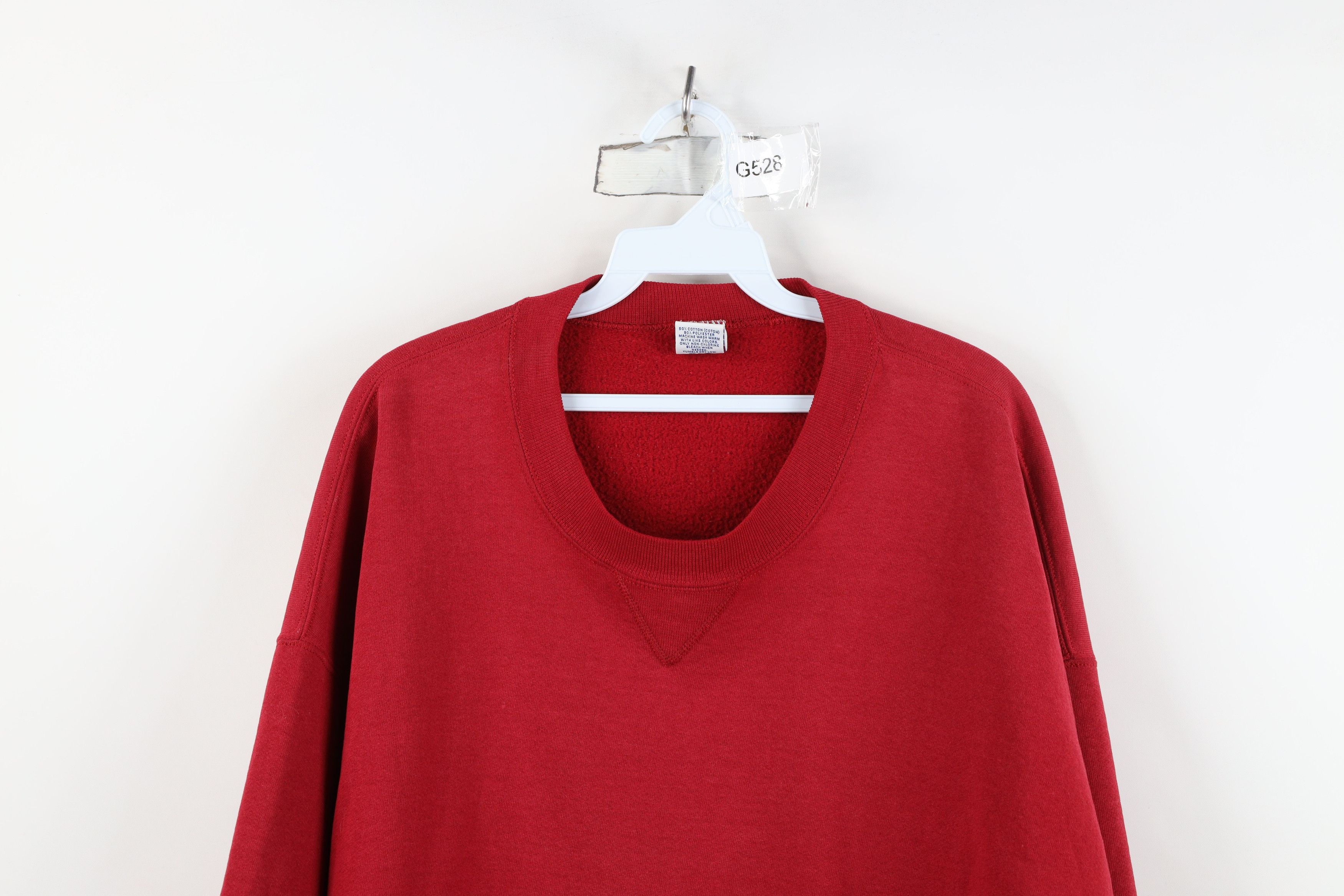 Russell Athletic Vintage 90s Russell Athletic Crewneck Sweatshirt Red USA Size US XXL / EU 58 / 5 - 2 Thumbnail
