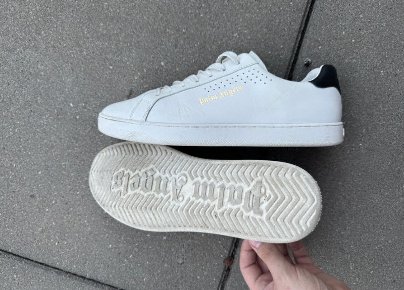 Palm Angels Palm Angels White Sneakers Size US 10 / EU 43 - 2 Thumbnail