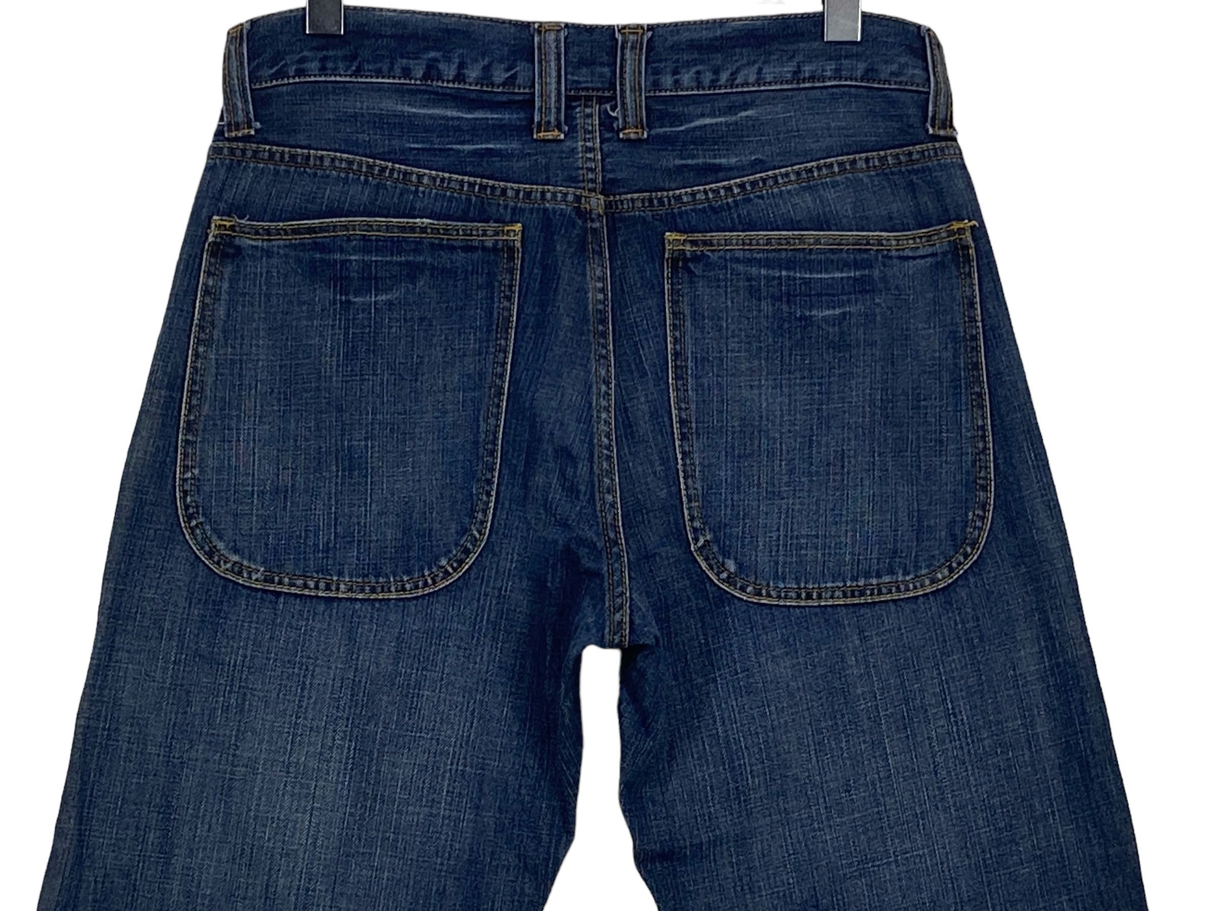 Global Work Baker Pocket Loose Jeans Size US 31 - 5 Thumbnail