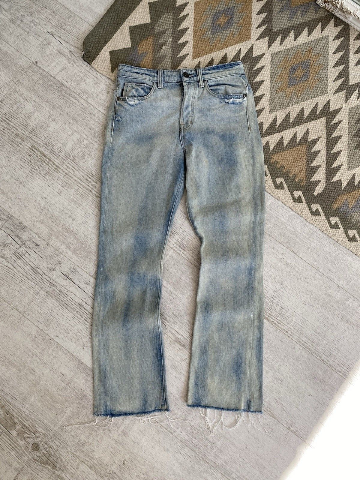Helmut Lang Helmut Lang Womens Washed Denim Jeans Pants Size 26" / US 2 / IT 38 - 1 Thumbnail