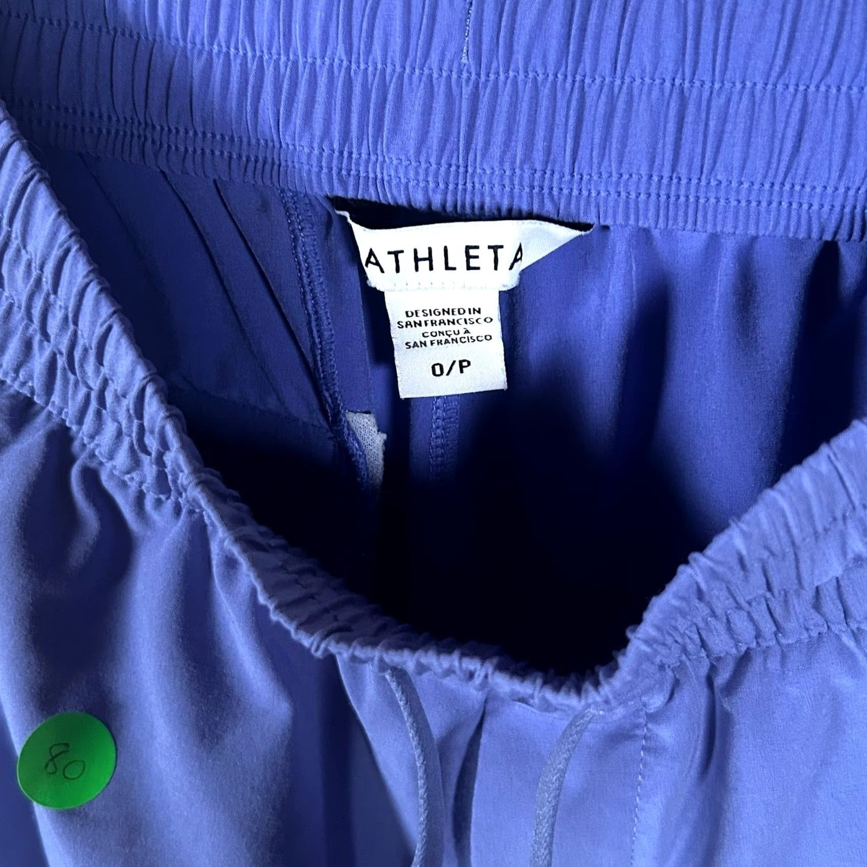Athleta Athleta Trekkie North Jogger Pants Blue Petite Size 0P Drawstring Elastic Waist Size 27" / US 4 / IT 40 - 2 Thumbnail