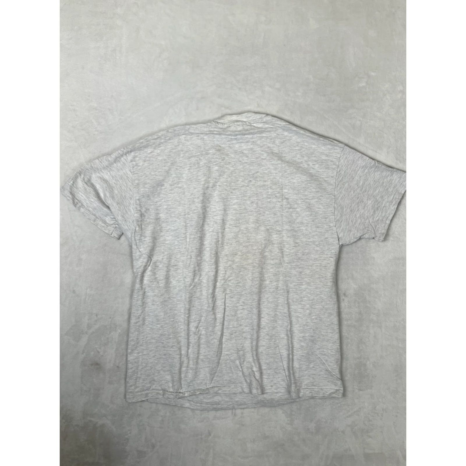 Hanes VINTAGE Hanes Beefy-T Pirate Softball T-Shirt Mens XL Gray Crew Neck Short Sleeve Graphic Print Sports Mens Size US XL / EU 56 / 4 - 7 Thumbnail