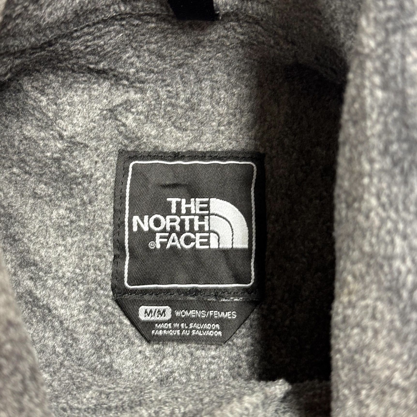 The North Face VINTAGE The North Face Fleece Jacket Womens Medium Gray Black Full Zip Denali Outdoor Size M / US 6-8 / IT 42-44 - 4 Thumbnail