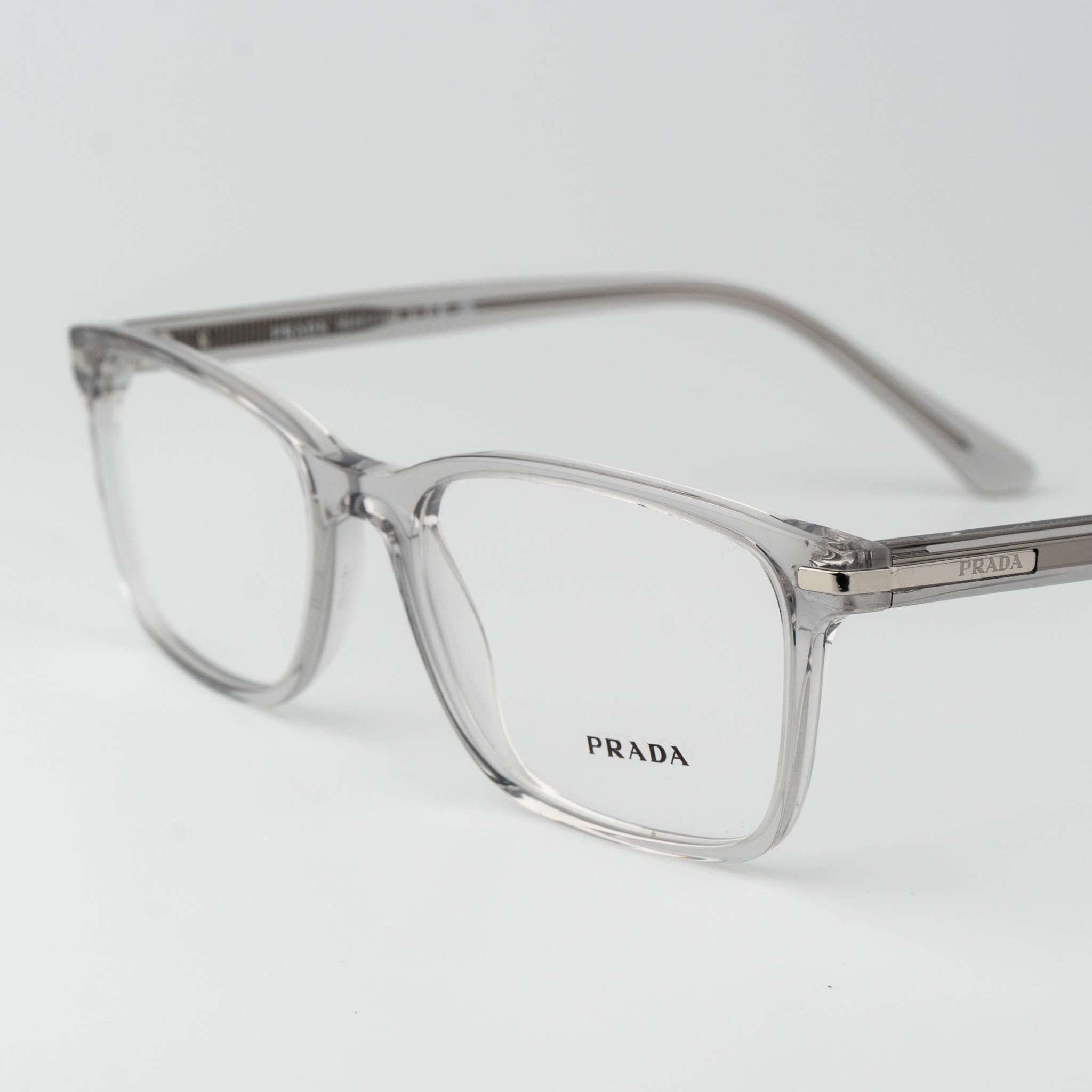Prada Prada Men Eyeglasses Square Unisex PR14WV U431O1 BRAND NEW Size ONE SIZE - 5 Thumbnail