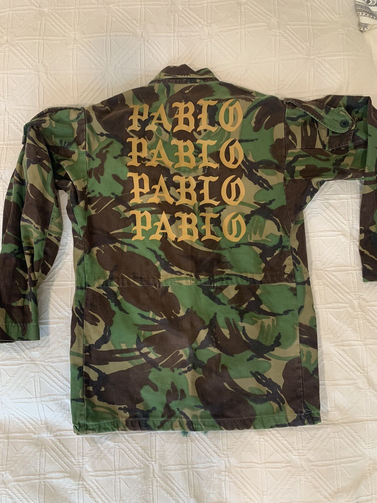 Life of hotsell pablo camo jacket