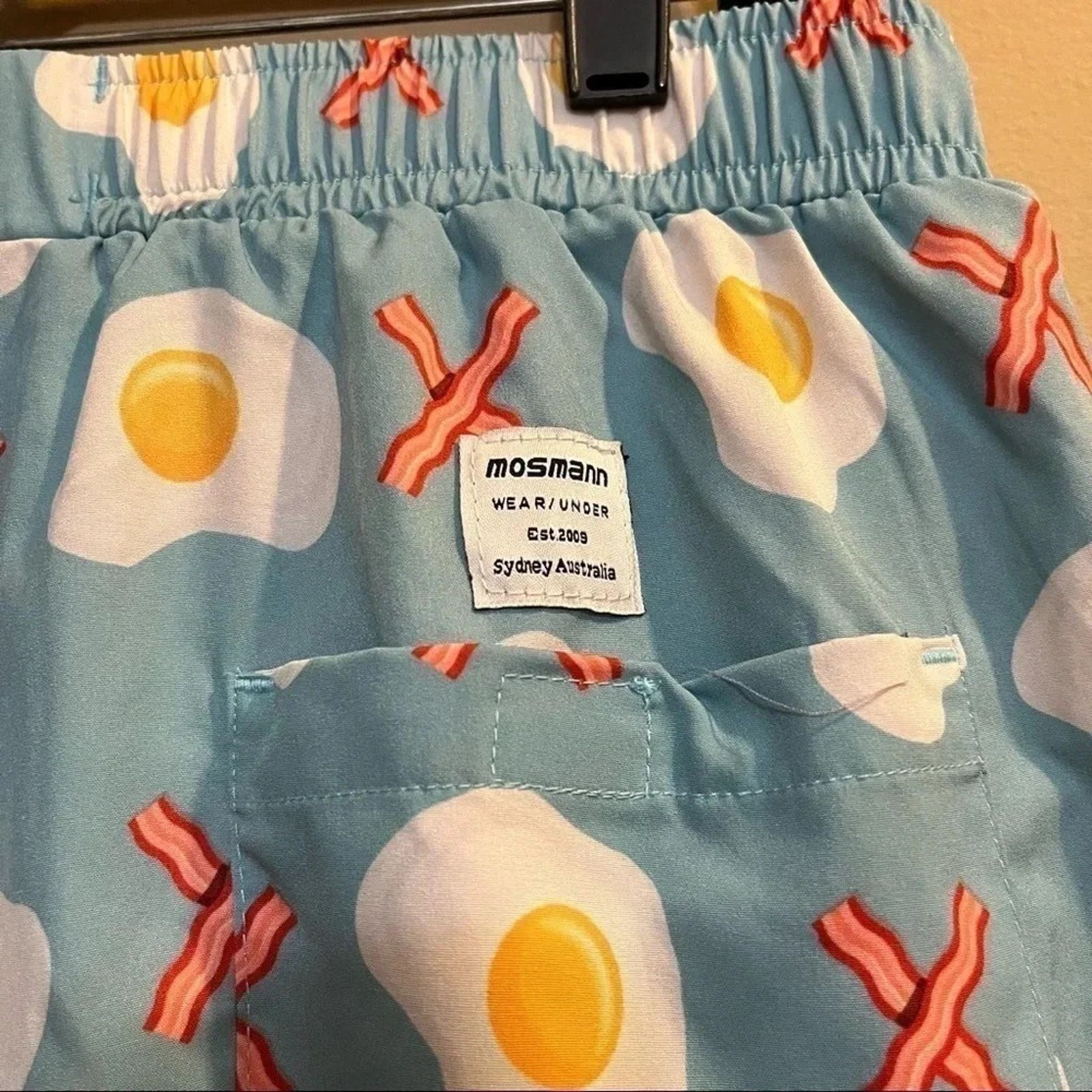 Other Mosmann Australia Blue Bacon Eggs Swim Trunks Sz XL Lined Size US 34 / EU 50 - 9 Thumbnail