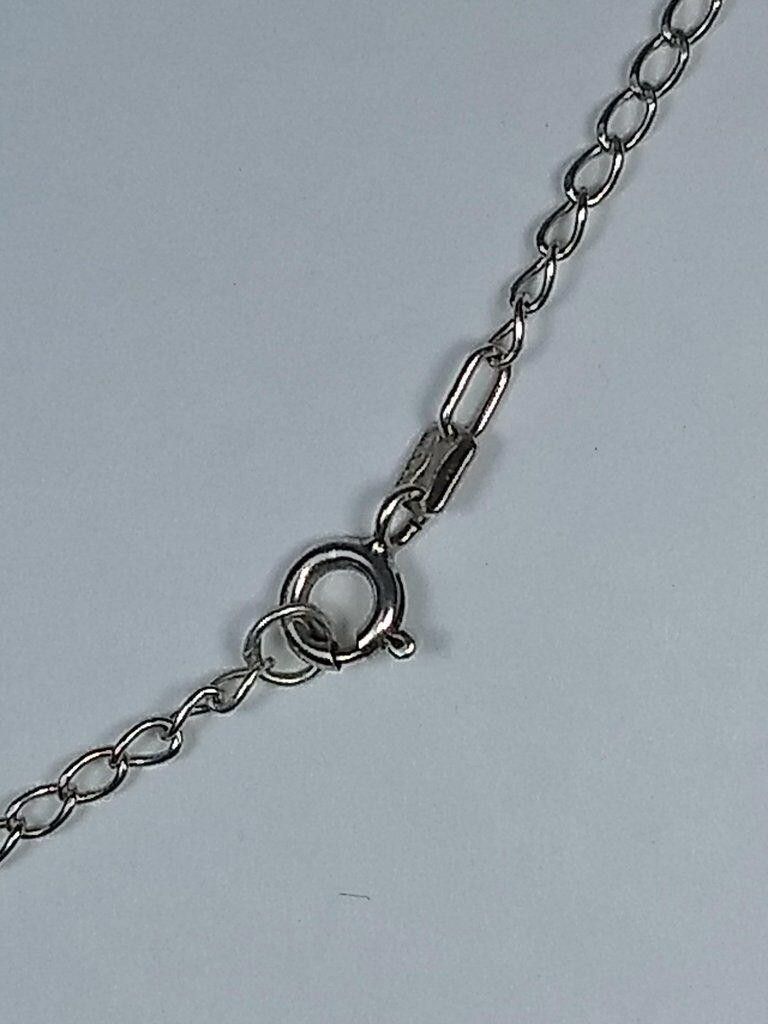 Designer Alberto Mexican Handmade Moonstone Sterling Silver Necklace Size ONE SIZE - 6 Thumbnail
